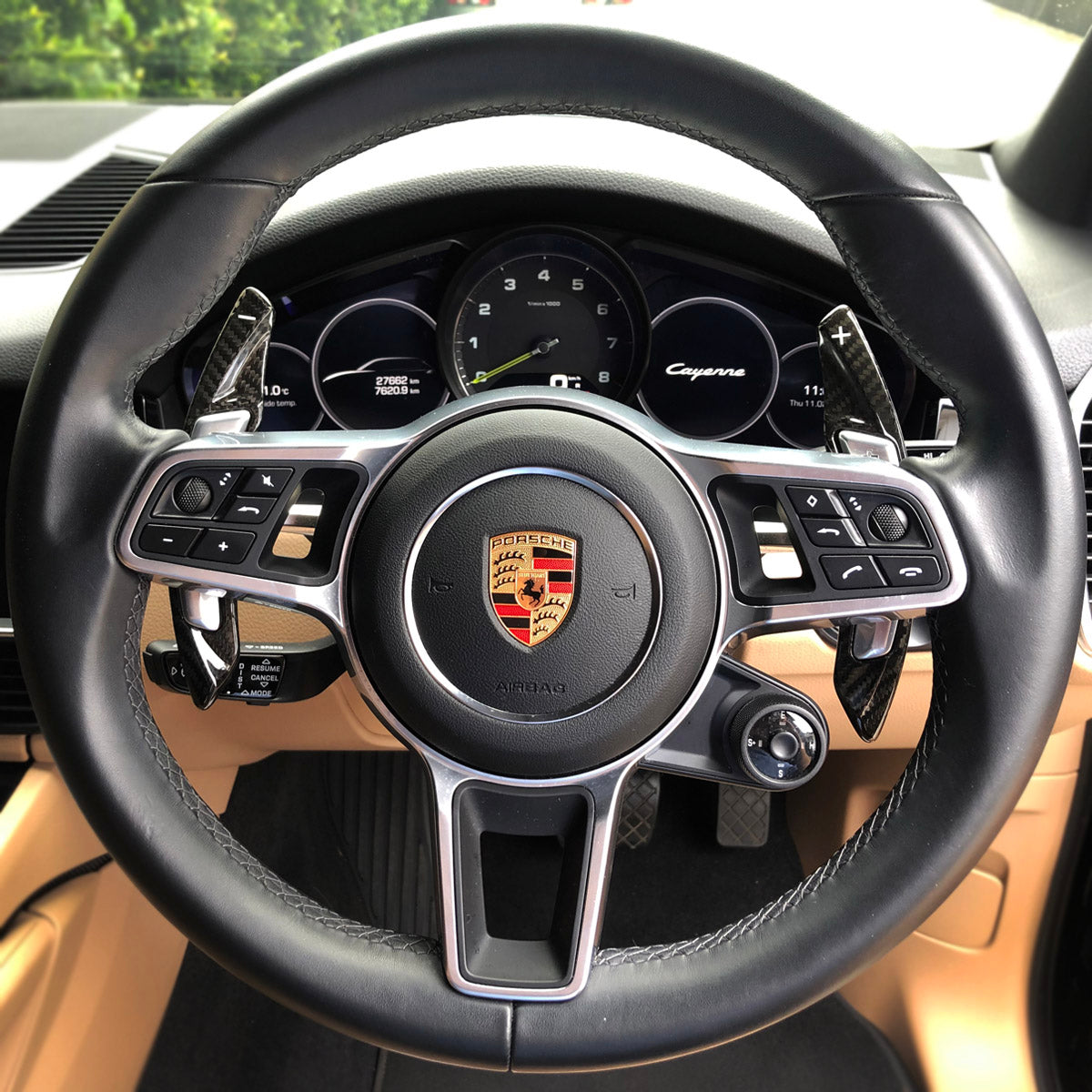 Carbon Fiber Paddle Shifters for Porsche (P2)