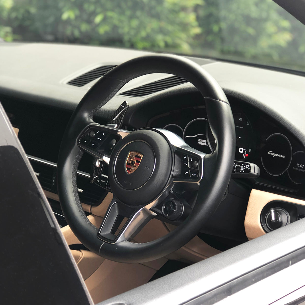 Carbon Fiber Paddle Shifters for Porsche (P2)