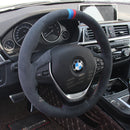 Custom Alcantara Steering Wheel Cover for BMW