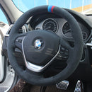 Custom Alcantara Steering Wheel Cover for BMW