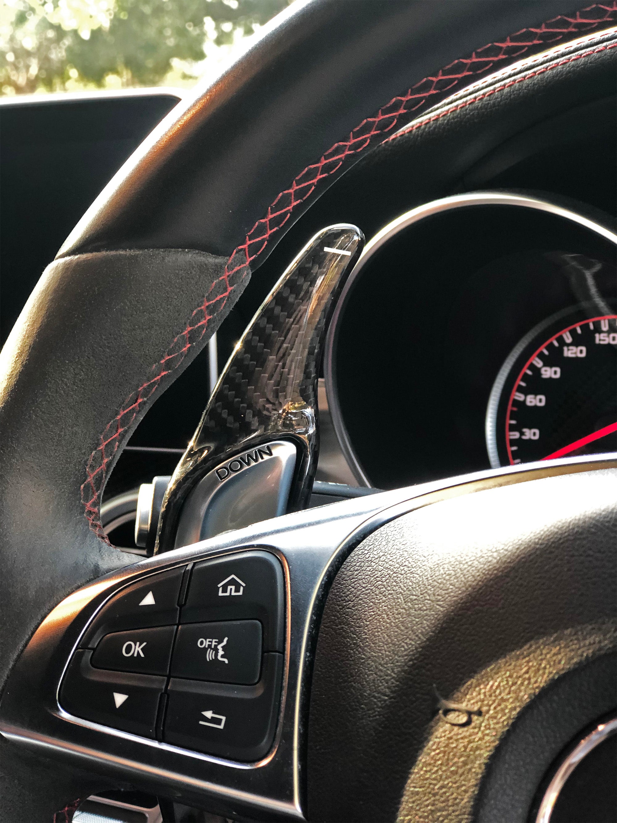 Mercedes AMG Carbon Fiber Paddle Shifters (MB4)
