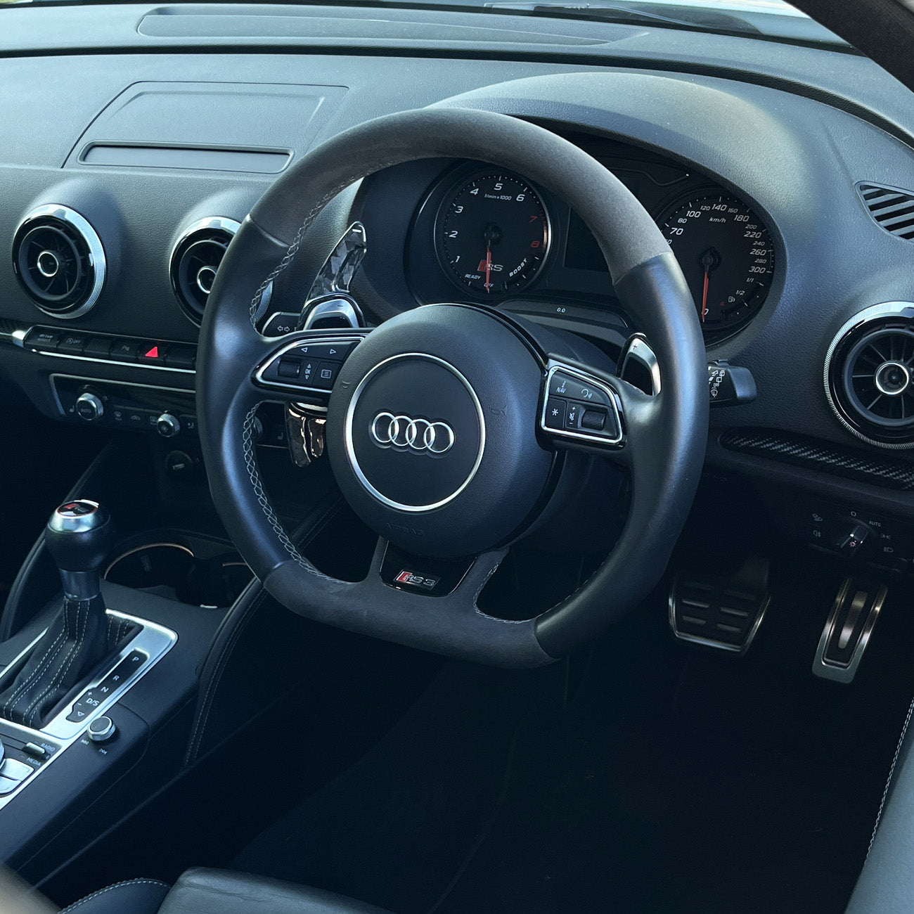 Audi Carbon Fiber Paddle Shifters (V3)