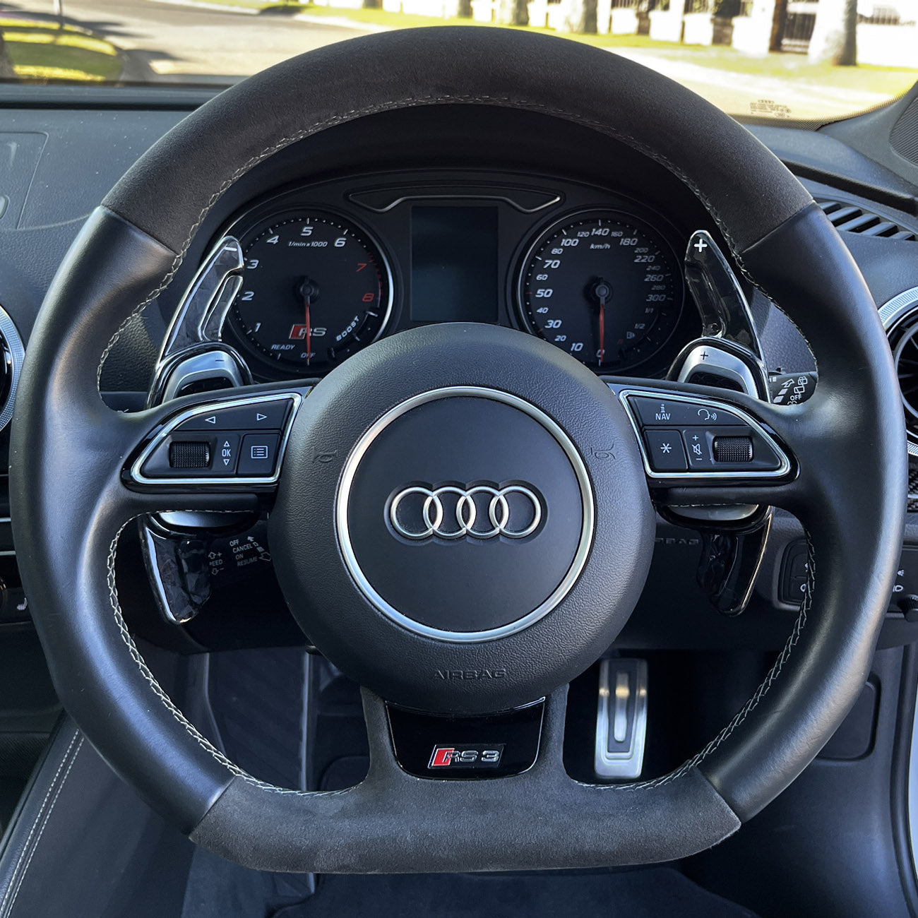 Audi Carbon Fiber Paddle Shifters (V3)