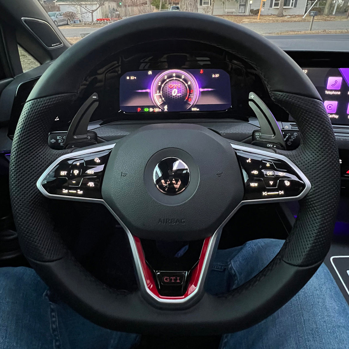 VW MK8 Deluxe Paddle Shifters (EI8HT)