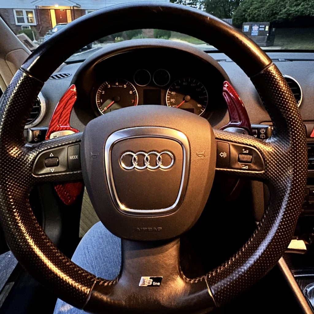 Audi Carbon Fiber Paddle Shifters (V1)