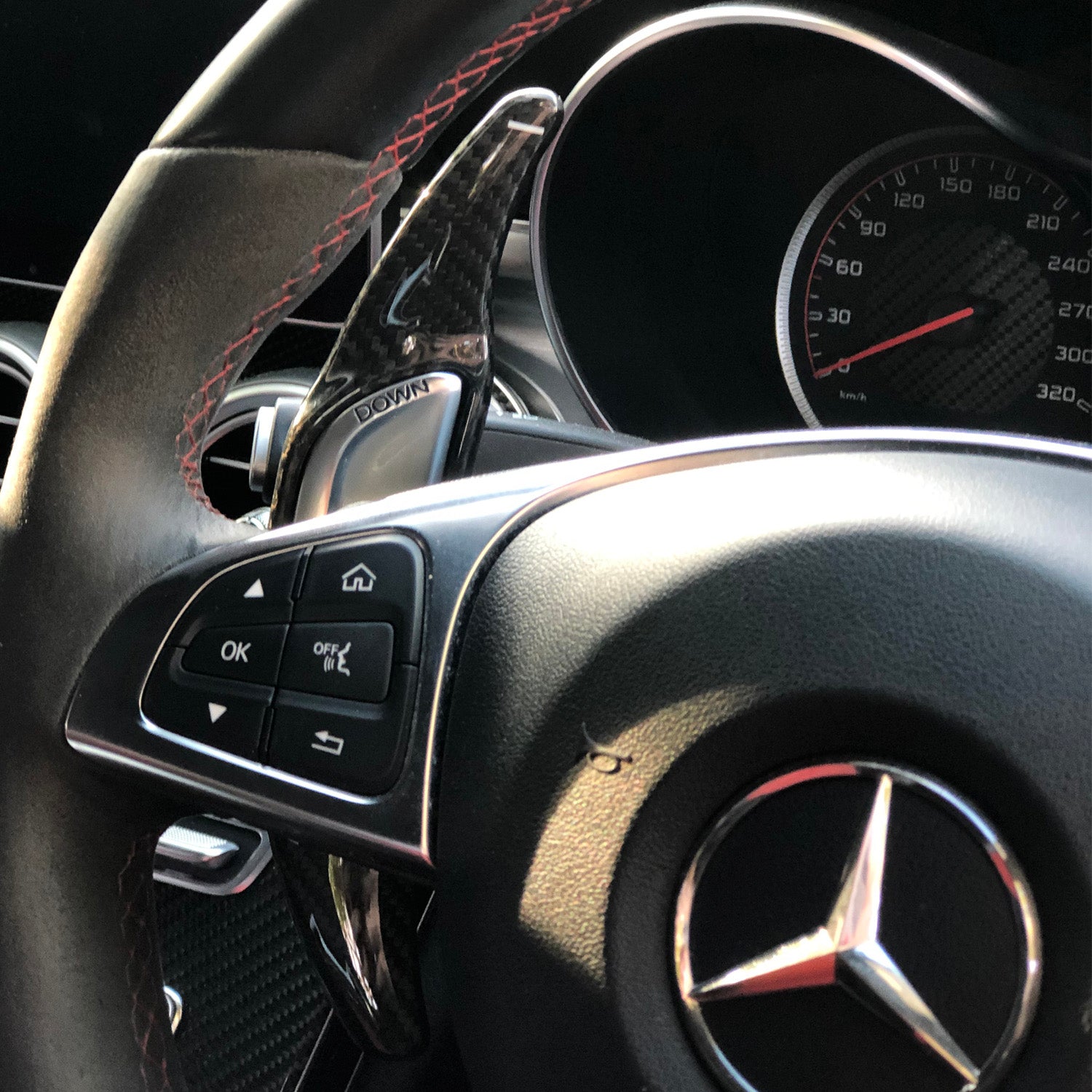 Mercedes AMG Carbon Fiber Paddle Shifters (MB4)