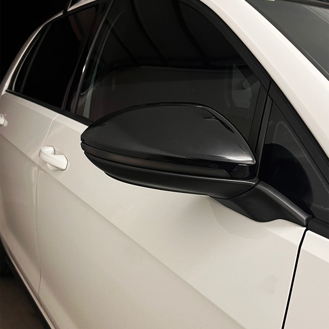 Black Mirror Covers for VW MK7 MK7.5 Golf