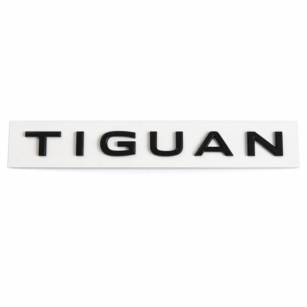Black "TIGUAN" Rear Badge for Tiguan MK2