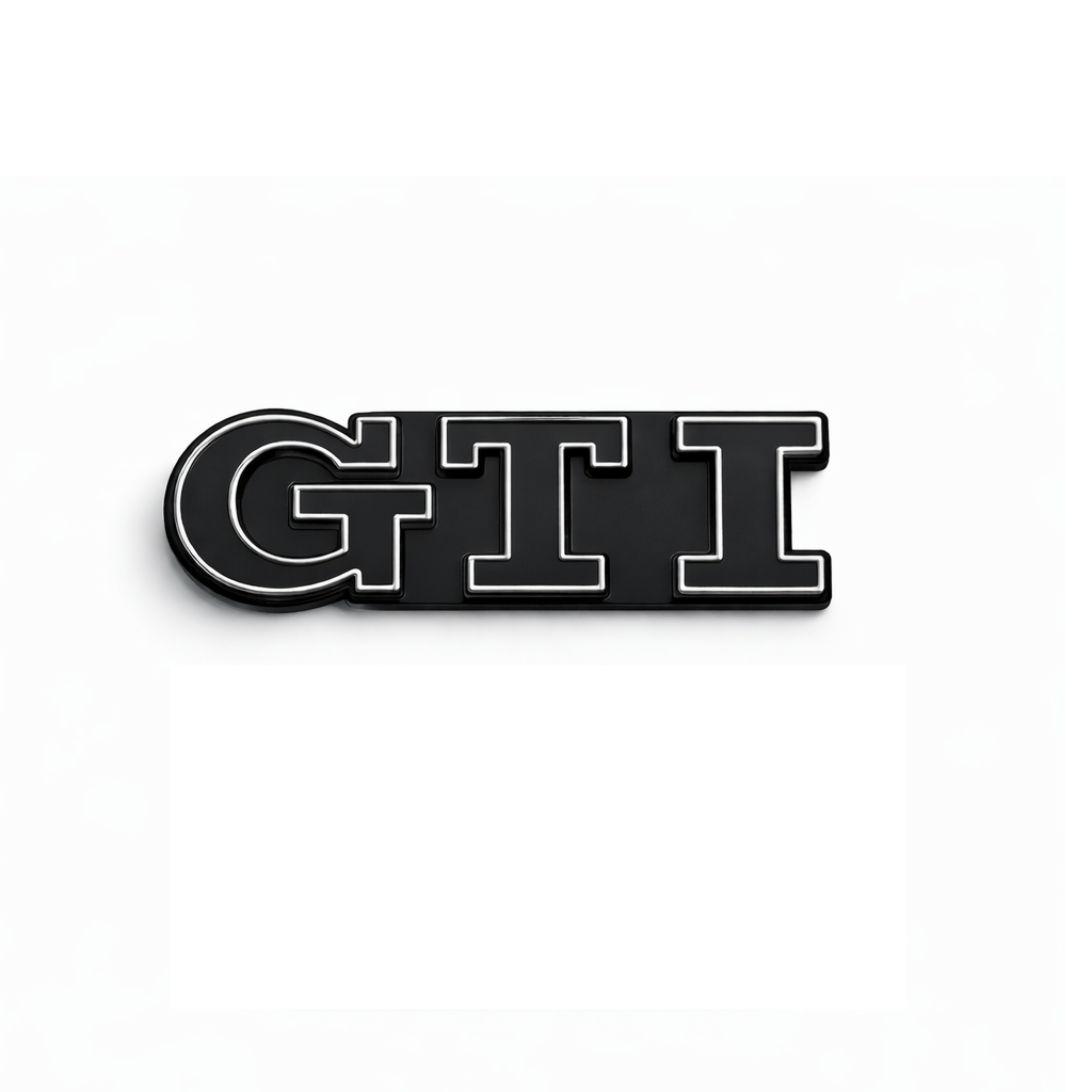 Black GTI Front/Rear Badges for Golf MK7 MK7.5