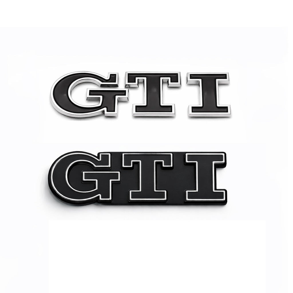 Black GTI Front/Rear Badges for Golf MK7 MK7.5