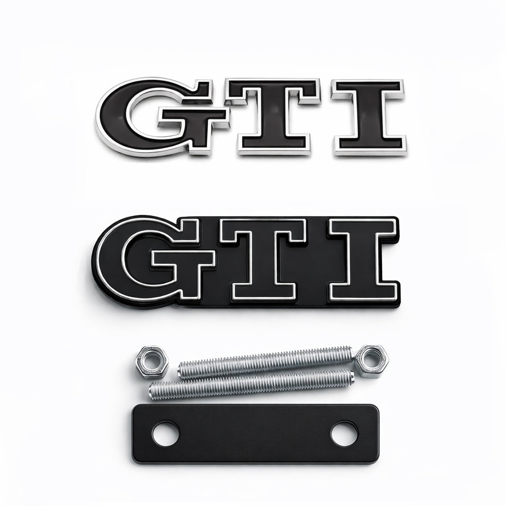 Black GTI Front/Rear Badges for Golf MK7