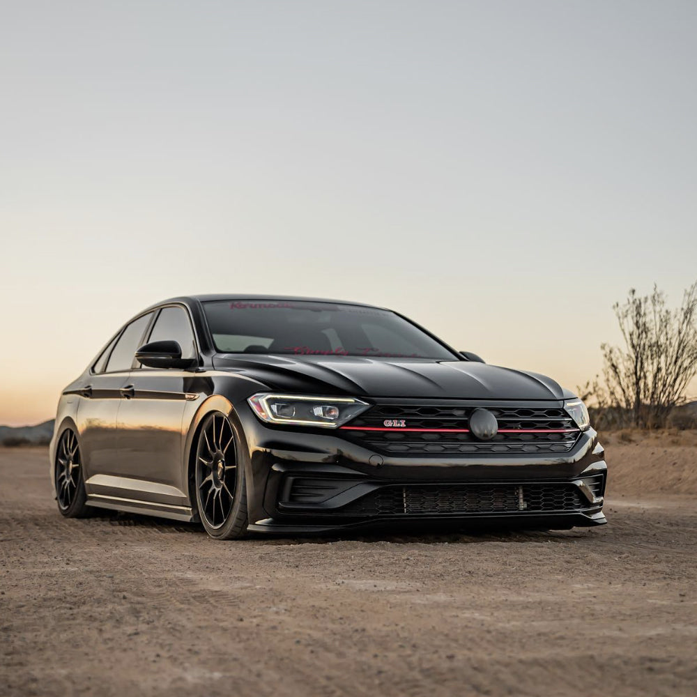 Black Emblem Cover Front/Rear for 2019-2021 Jetta GLI MK7