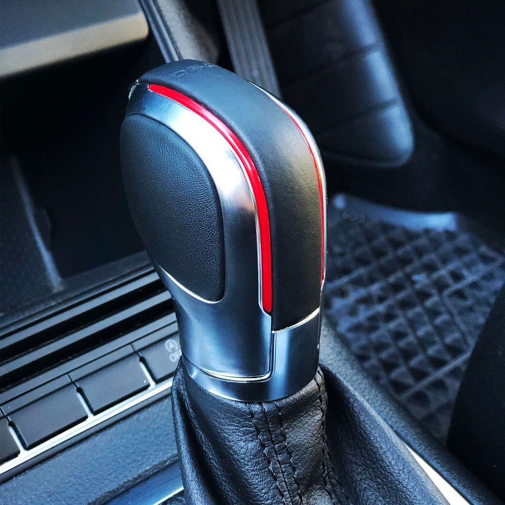 DSG Shifter Knob Leather Chrome Upgrade