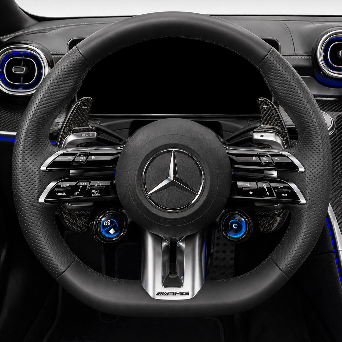 Mercedes AMG Carbon Fiber Paddle Shifters (MB7)