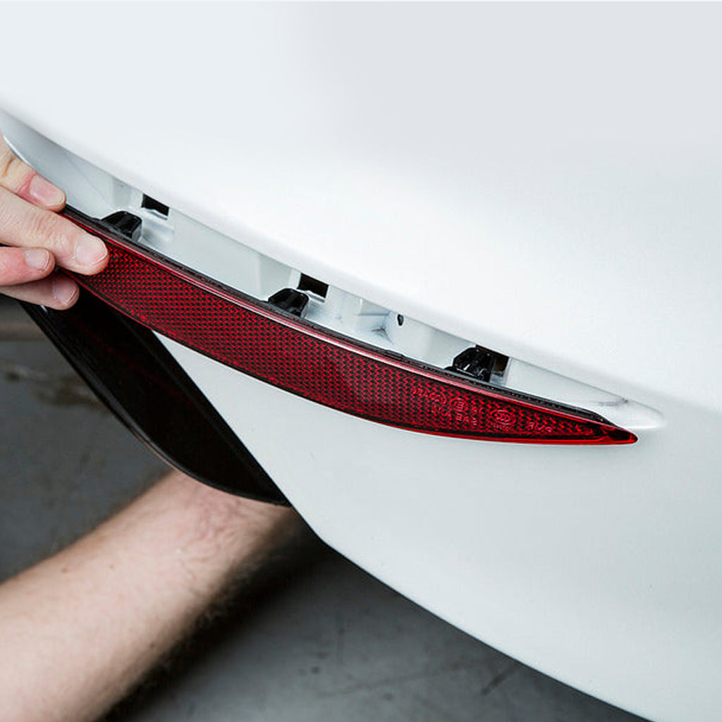 Honeycomb Rear Reflector Inserts for VW Golf MK7 / MK7.5