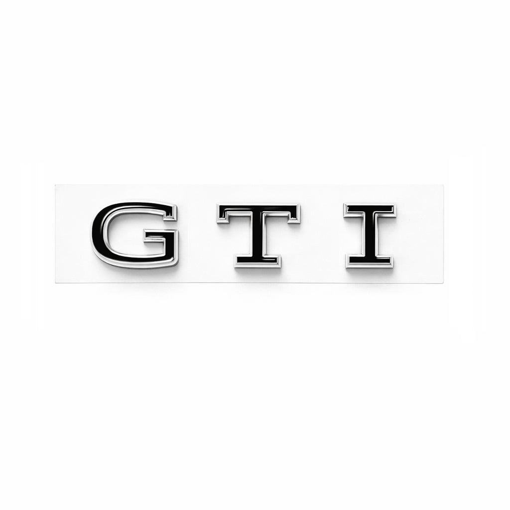 Black GTI Grille/Rear Badges for Golf MK8