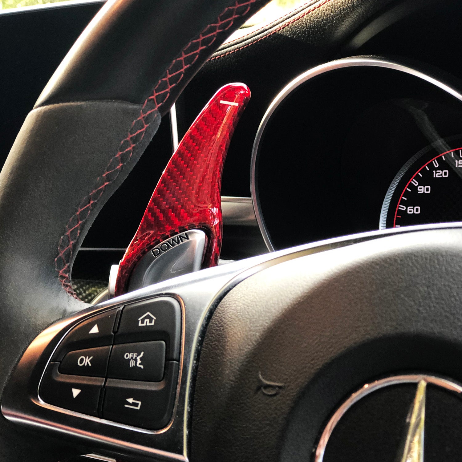 Mercedes AMG Carbon Fiber Paddle Shifters (MB4)