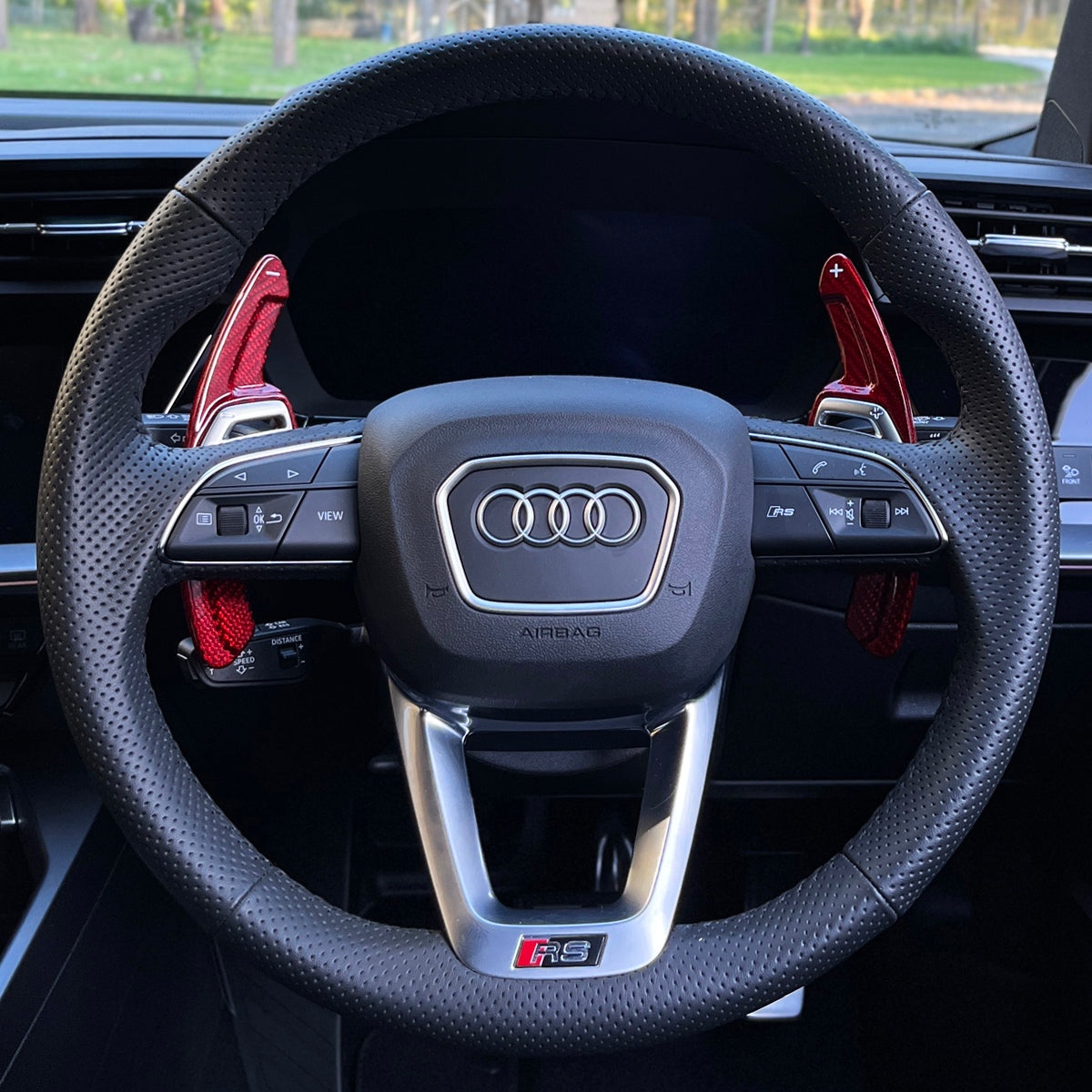 Audi RS Carbon Fiber Paddle Shifters (V7)