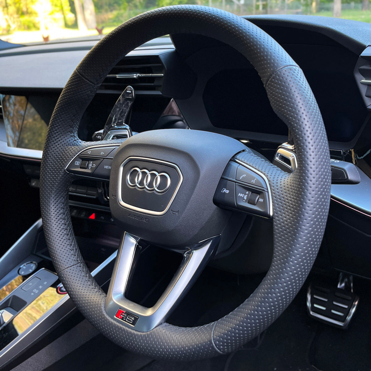 Audi RS Carbon Fiber Paddle Shifters (V7)
