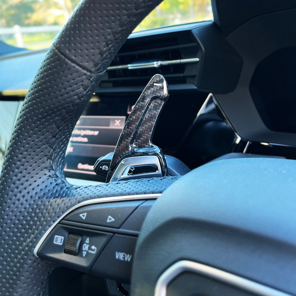 Audi RS Carbon Fiber Paddle Shifters (V7)