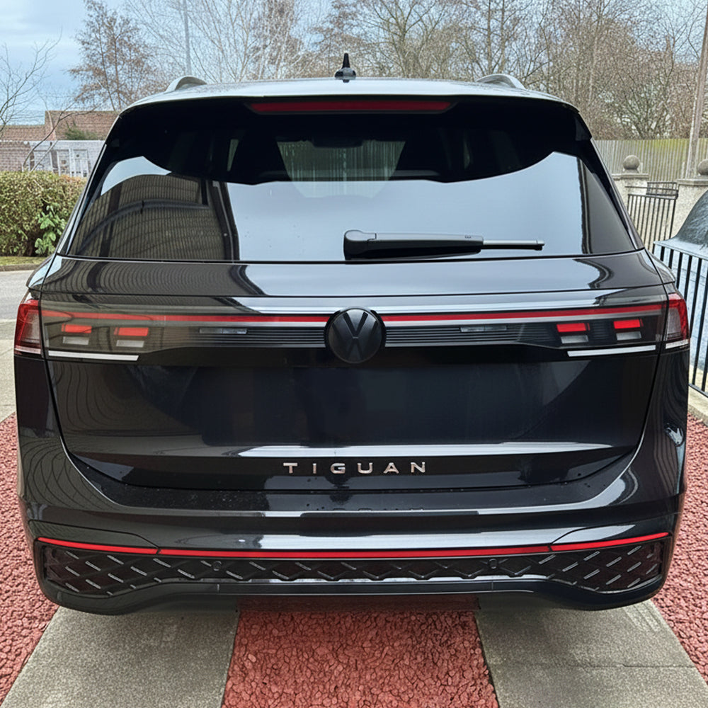 Black Emblem Cover Front/Rear for Tiguan with ACC
