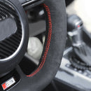 Custom Suede Steering Wheel Cover for Audi