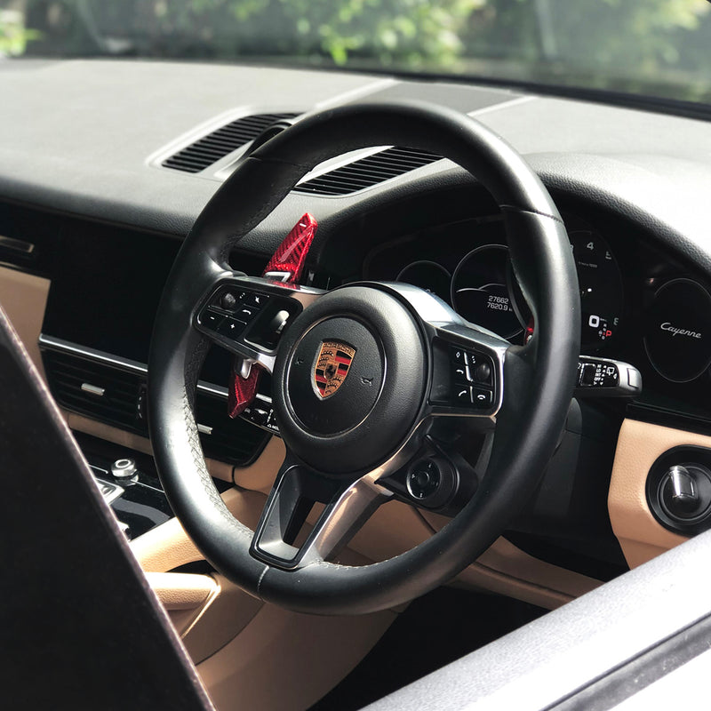 Palettes de changement de vitesse en fibre de carbone Porsche 2016+ PDK