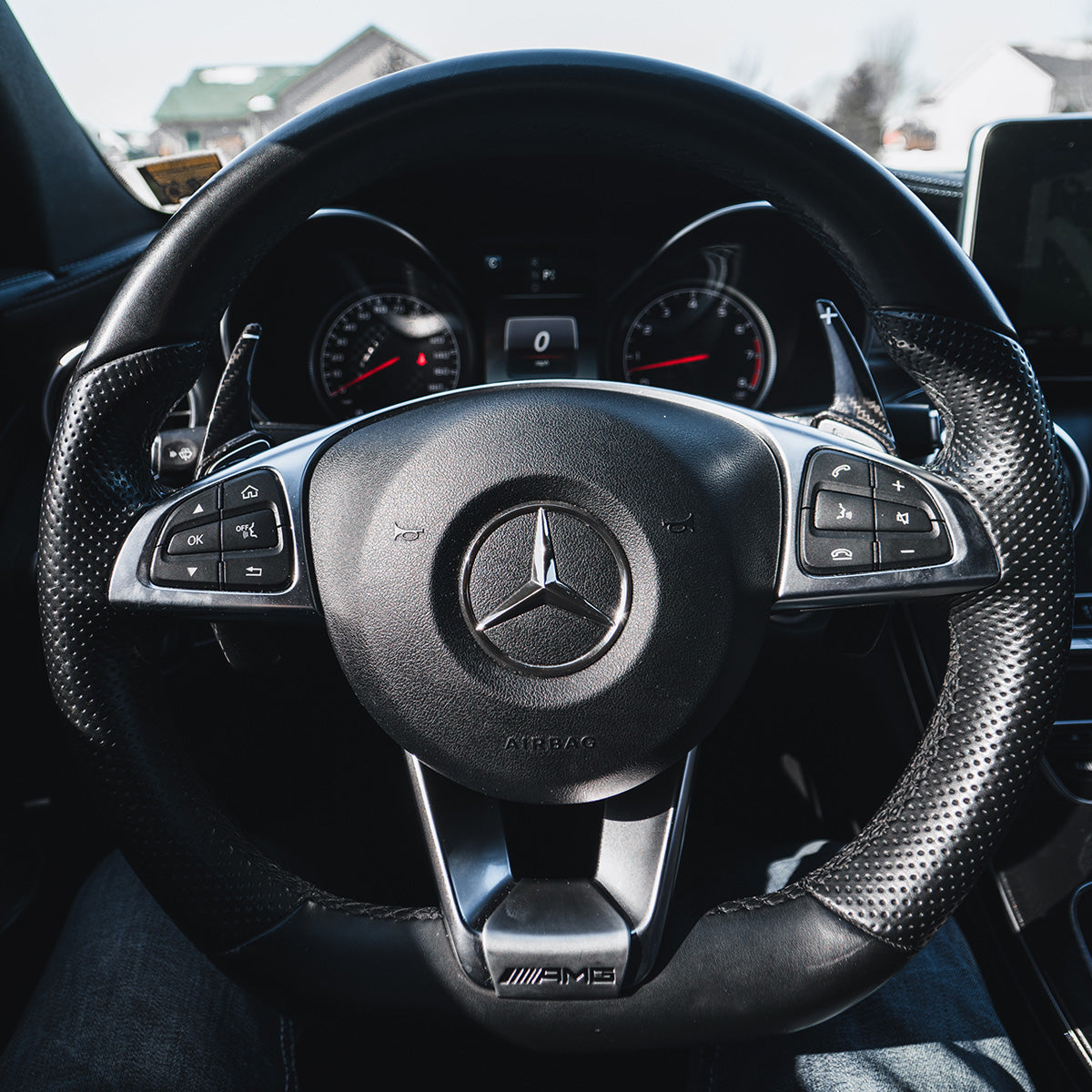 Mercedes Carbon Fiber Paddle Shifters (MB3)