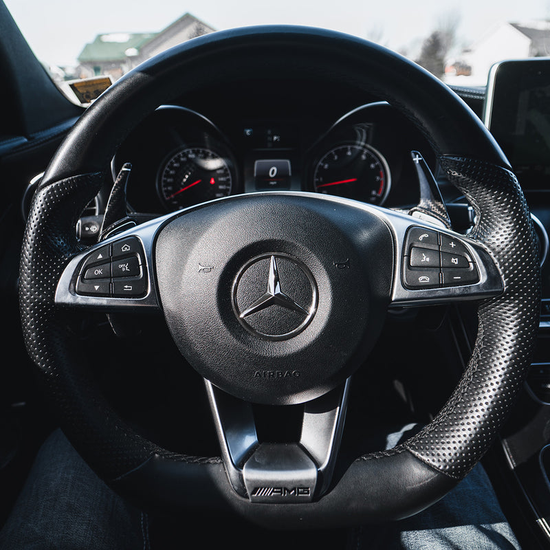 Palettes de changement de vitesse en fibre de carbone Mercedes (MB3)