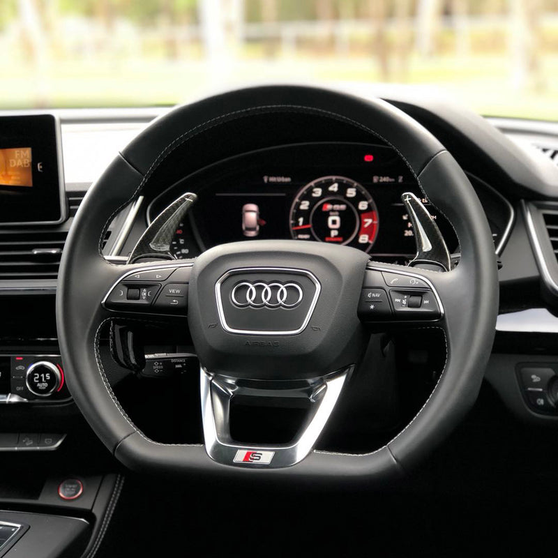 Palettes de changement de vitesse en fibre de carbone Audi (V4)