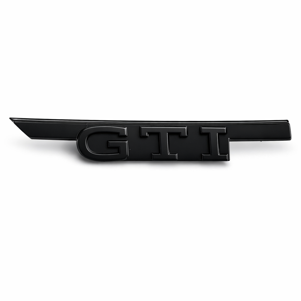 Black GTI Front/Rear Badges for Golf MK8