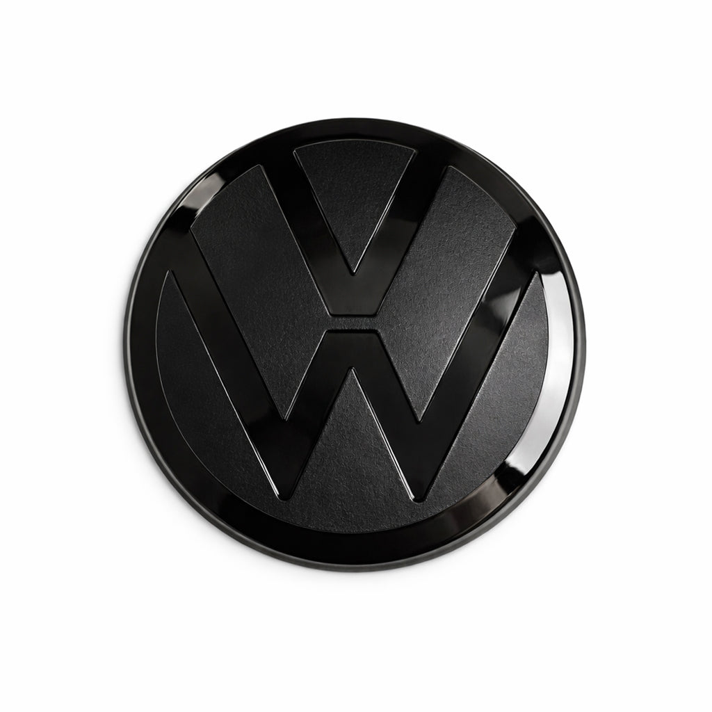 Black VW Emblem Front/Rear for VW Caddy MK4