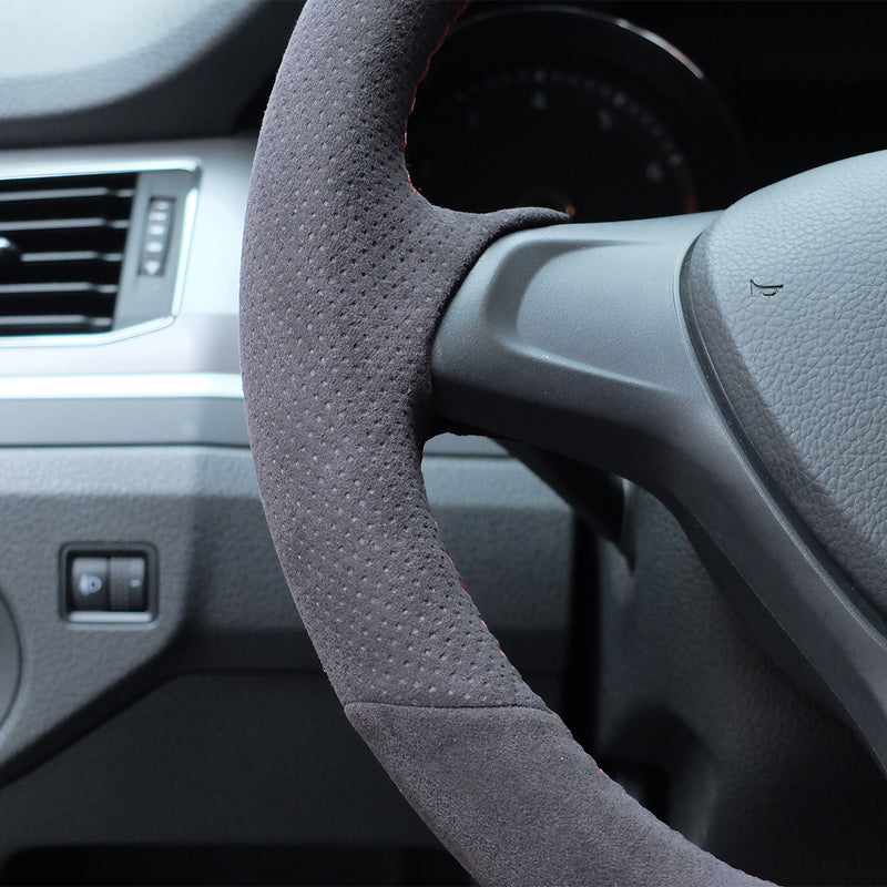 Custom Alcantara Steering Wheel Cover for VW – DSG Paddles