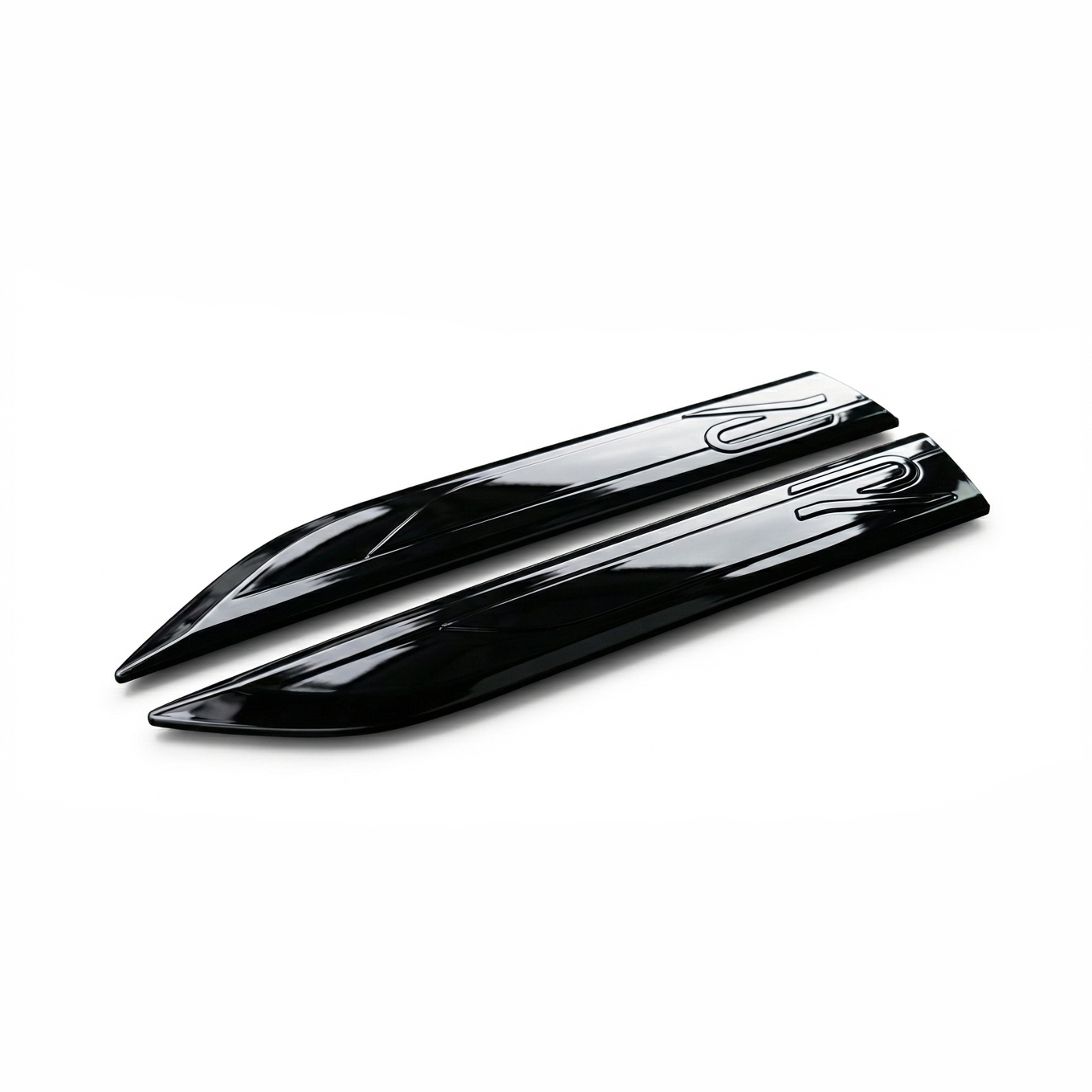 Black R Side Fender Badges for Golf MK8 R