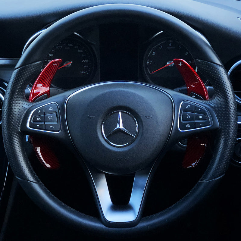 Palettes de changement de vitesse en fibre de carbone Mercedes (MB3)
