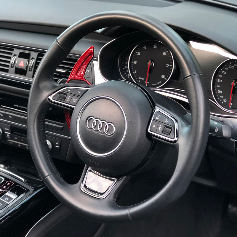 Palettes de changement de vitesse en fibre de carbone Audi (V1)