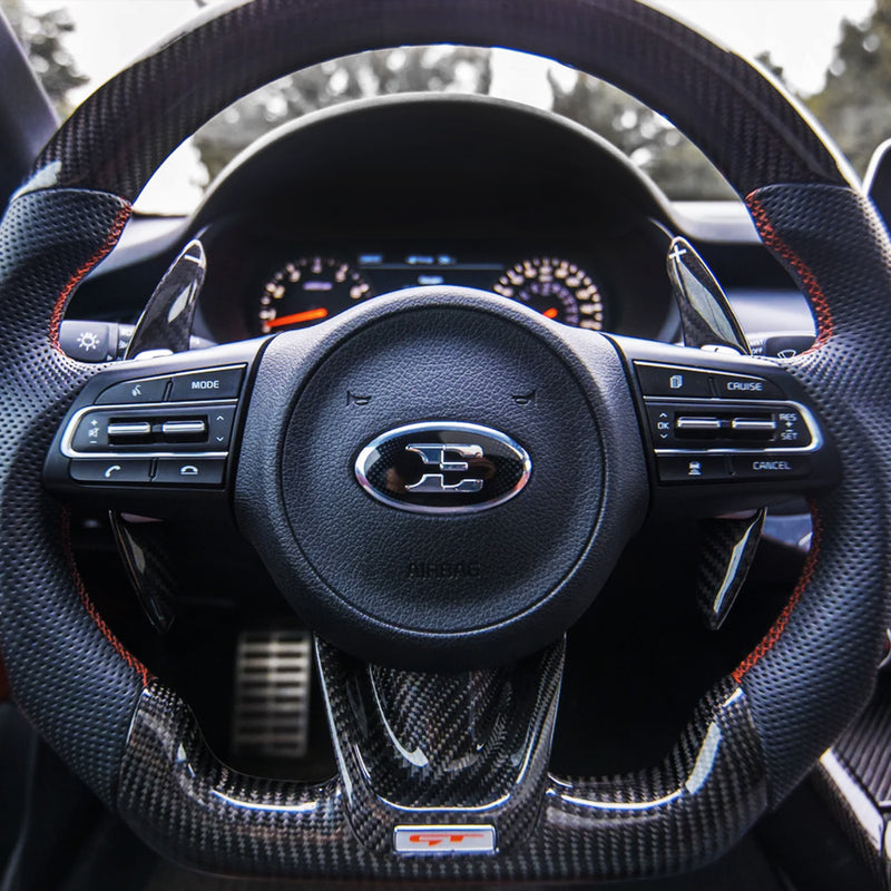 Kia Stinger 2017-2024 Carbon Fiber Paddle Shifters