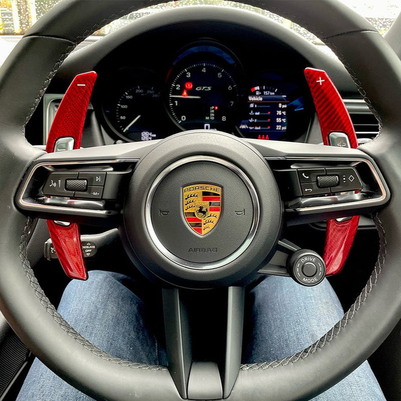 Porsche 2018+ Carbonfaser-Schaltwippen