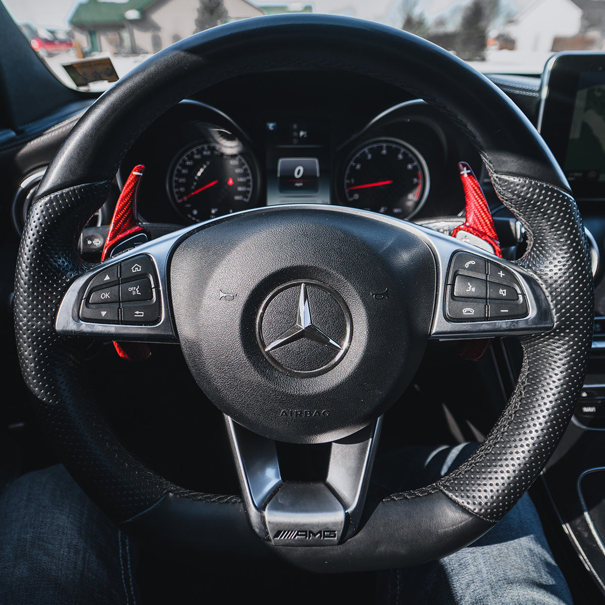 Mercedes Carbon Fiber Paddle Shifters (MB3)
