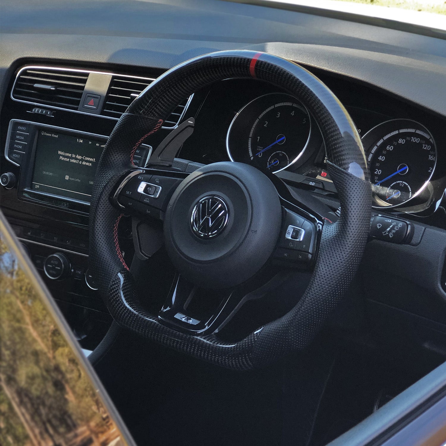 VW DSG Race Paddle Shifters MK7 MK7.5 Golf Tiguan Scirocco T-Roc