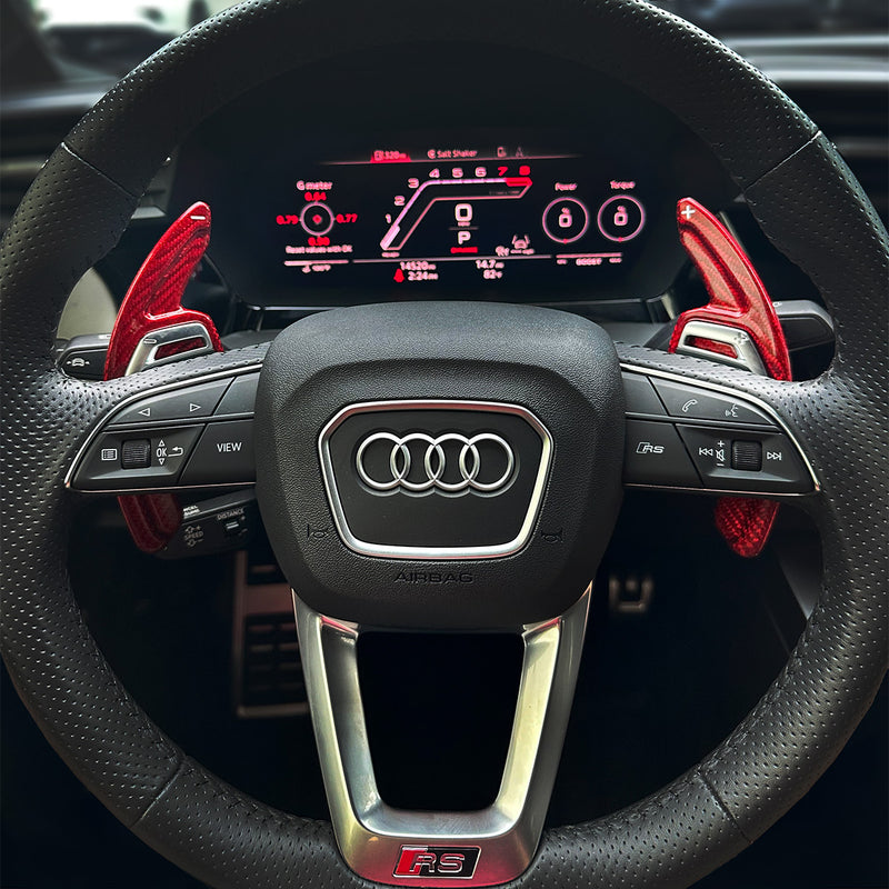 MODE DSG Carbon Fiber Paddle Shifters for Audi S & RS Models S3