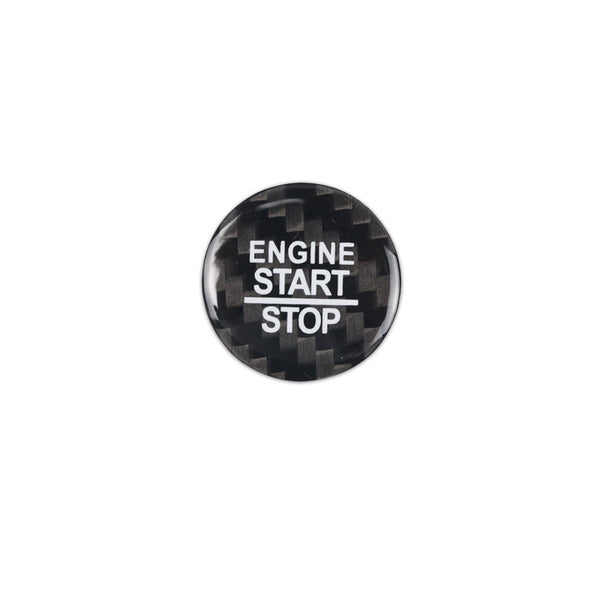 Dodge Carbon Fiber Start Stop Button