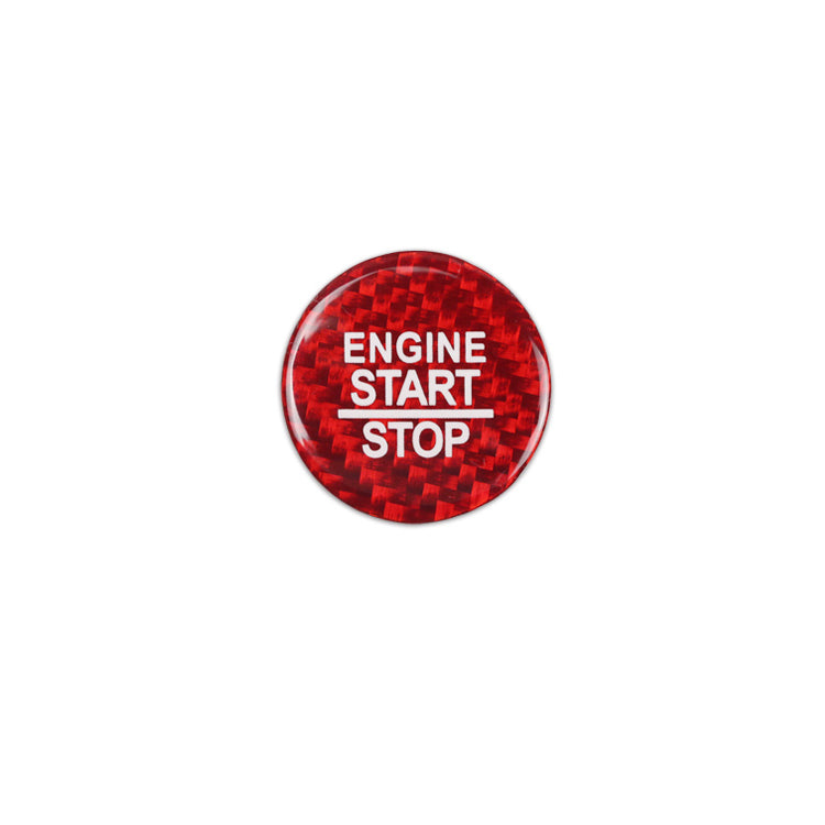 Dodge Carbon Fiber Start Stop Button