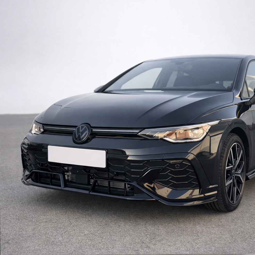 Black VW Front Emblem for Golf MK8