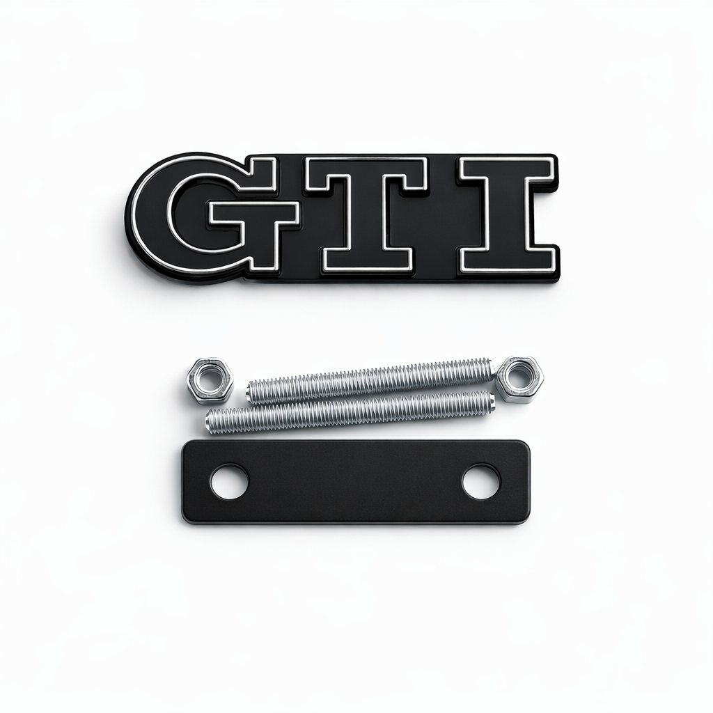 Black GTI Front/Rear Badges for Golf MK7 MK7.5