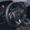 Custom Leather Steering Wheel Cover for VW