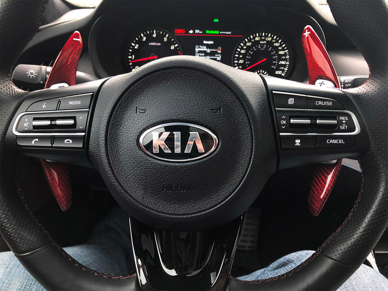 Kia Stinger 2017-2024 Carbon Fiber Paddle Shifters