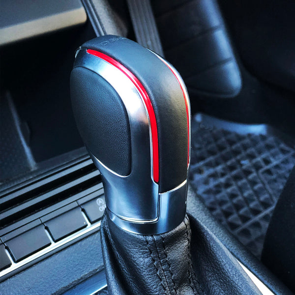 DSG Shifter Knob Leather & Chrome Upgrade