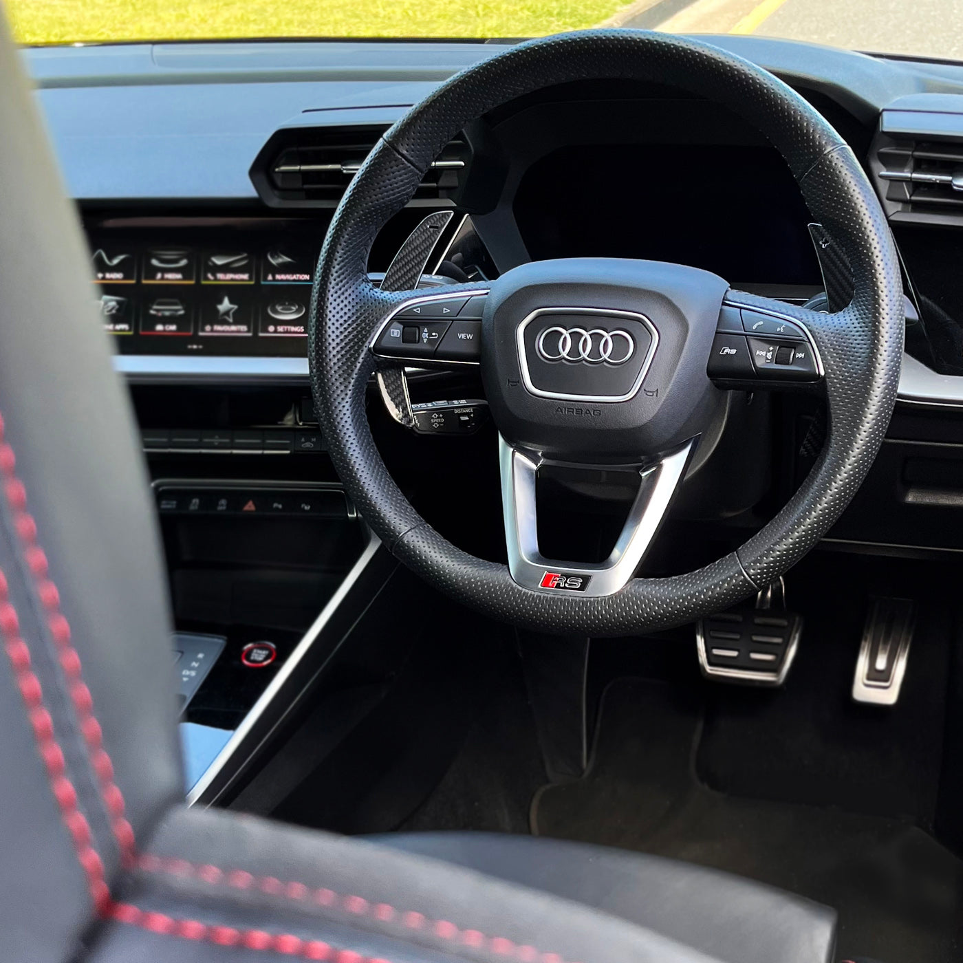 Audi Magnetic Paddle Shifters 2017+ S3 8Y S4 B9 S5 S6 RS3 RS4 RS5 RS6
