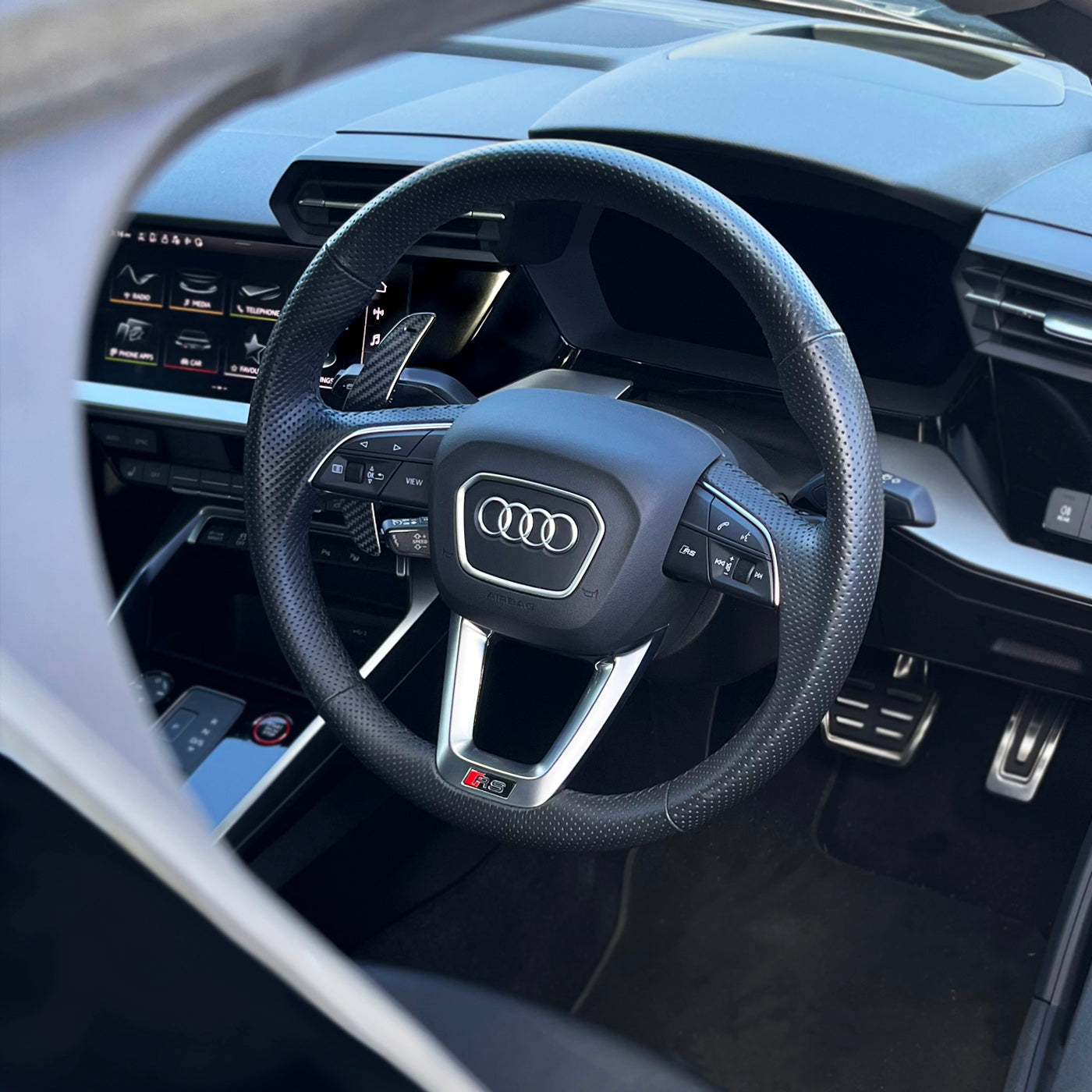 Audi Magnetic Paddle Shifters 2017+ S3 8Y S4 B9 S5 S6 RS3 RS4 RS5 RS6